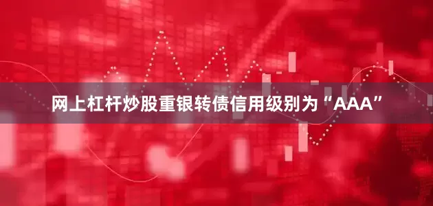 网上杠杆炒股重银转债信用级别为“AAA”